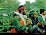 لشکر ۱۰ سیدالشهدا (ع) / عملیات والفجر ۸ / بیمارستان خرمشهر / از چپ: احمد صالحی، نفر سوم محمدرضا دامرودی