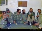 لشکر ۱۰ سیدالشهدا (ع) / از راست (ناشناس-ناشناس-شهید جعفر جنگروی قائم مقام لشکر10سیدالشهدا(ع)-شهید غلامرضا کیانپور-ناشناس-ناشناس-شهید محمدرضا عراقی)عملیات والفجر8