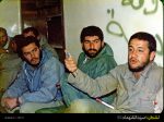 لشکر ۱۰ سیدالشهدا (ع) / از راست (شهید حسین اسکندرلو فرمانده گردان علی اصغر(ع)-برادر عاطفی-برادر محمد حسن حسنیان)