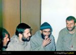 لشکر ۱۰ سیدالشهدا (ع) / از راست(برادر خدابین-شهید جعفر جنگروی قائم مقام لشکر10سیدالشهدا(ع)-شهید حسن احسانی نژاد-شهید عبدالله نوریان)