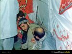 لشکر ۱۰ سیدالشهدا (ع) / از راست(شهید جعفر جنگروی قائم مقام لشکر10سیدالشهدا(ع)-شهید شاه حسینی-برادر عاطفی)