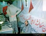لشکر ۱۰ سیدالشهدا (ع) / نشسته (شهید جعفر جنگروی قائم مقام لشکر10سیدالشهدا(ع))