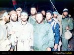 لشکر ۱۰ سیدالشهدا (ع) / از راست ردیف اول جلو (برادر تیموری-برادر قنبری-برادر عطایی-برادر ارس) از راست ردیف دوم عقب(برادر غلیاف-برادر زاکانی-برادر زمانی) از راست ردیف سوم عقب(برادر غلیاف-ناشناس) از راست ردیف آخر (شهید امینی)